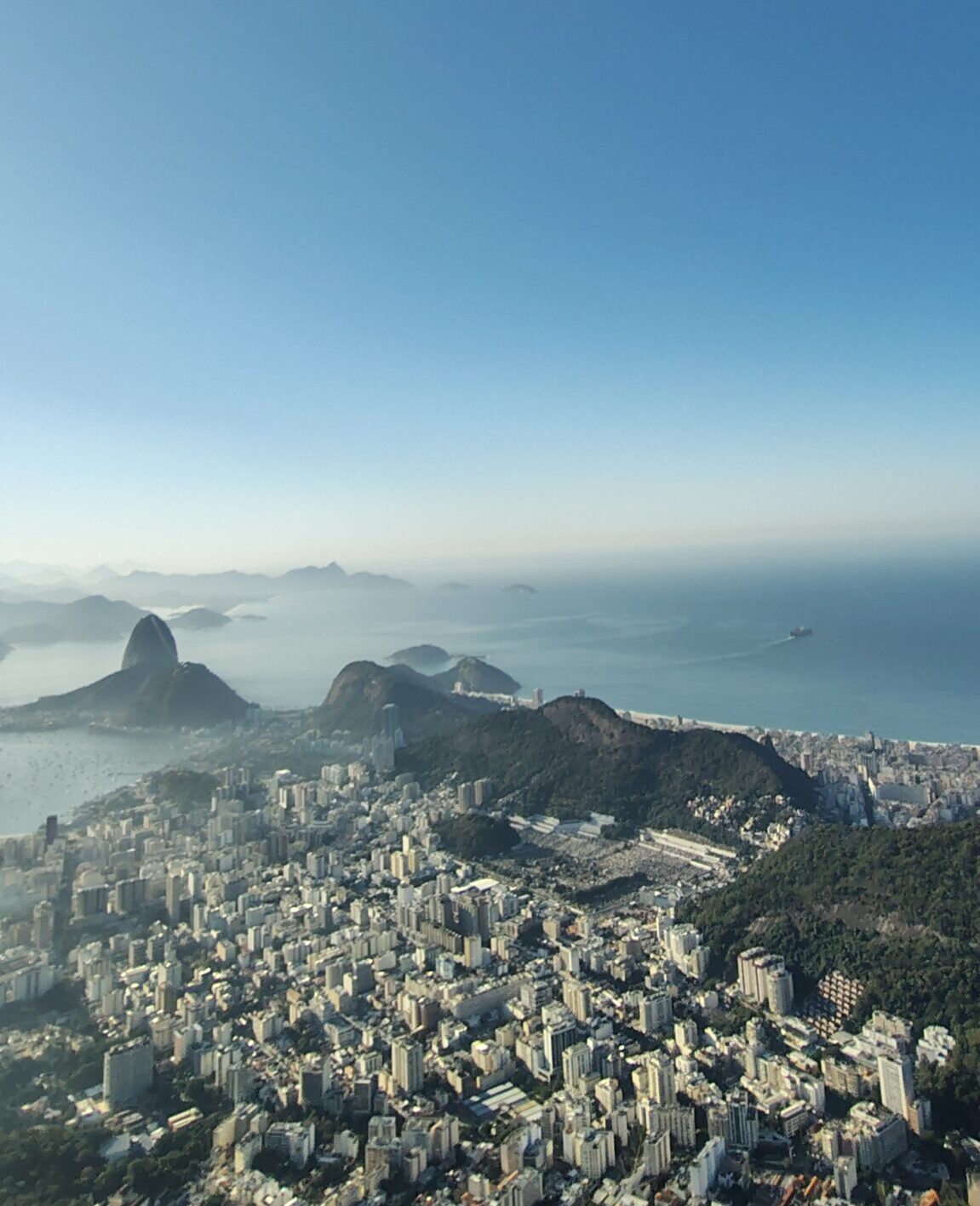 Iconic landscape in Rio de Janeiro